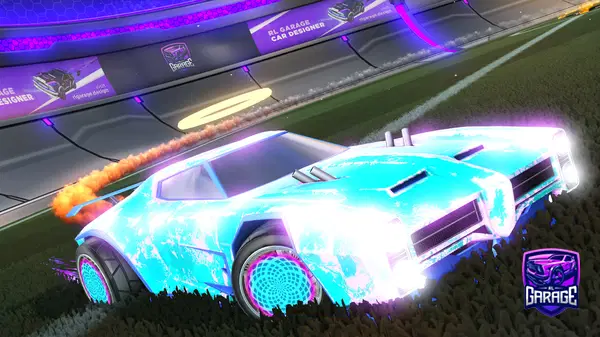 A Rocket League car design from Komz124