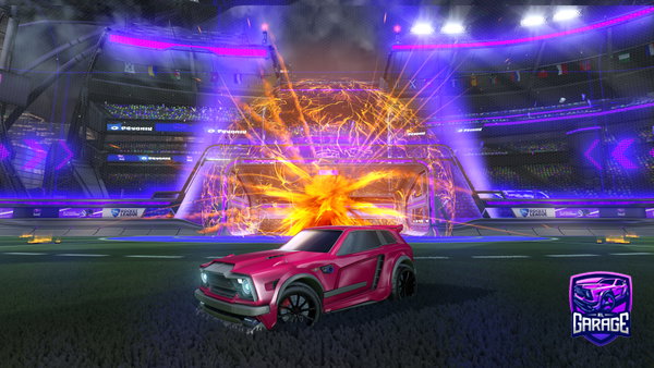 A Rocket League car design from Gramms-_-
