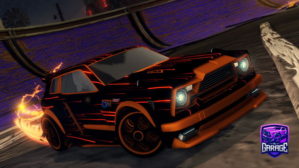A Rocket League car design from Daris311XD
