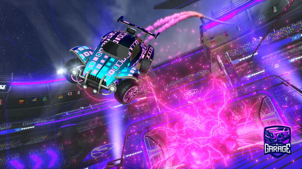 A Rocket League car design from Miresy