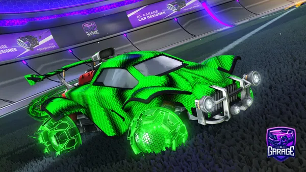 A Rocket League car design from GeckoM4n_Yt