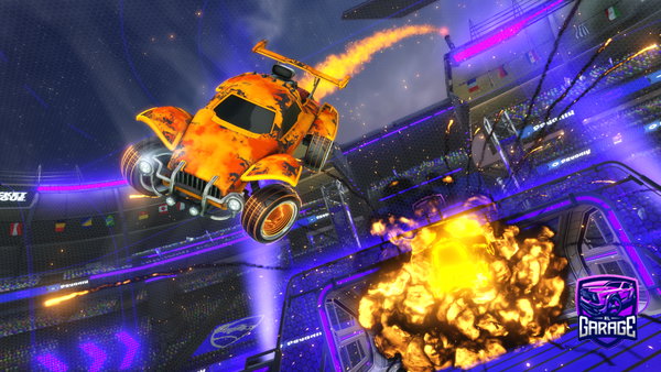 A Rocket League car design from rl_rider