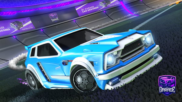 A Rocket League car design from TeamRyze