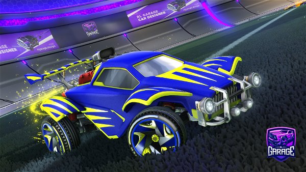 A Rocket League car design from TheRealCalculated