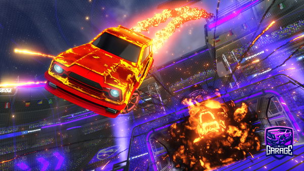 A Rocket League car design from ITZkhalZY