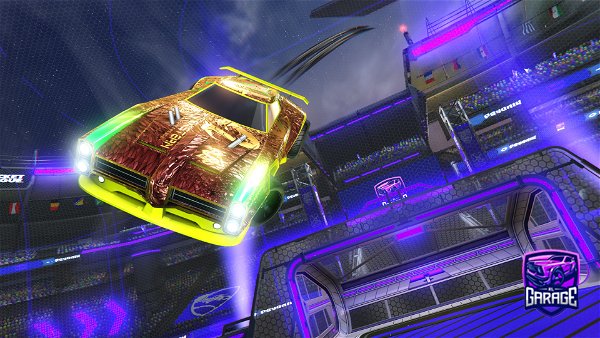 A Rocket League car design from HCT_W