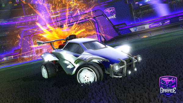 A Rocket League car design from 4fxntom