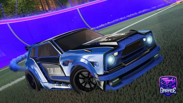 A Rocket League car design from supERin06