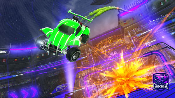 A Rocket League car design from DaBoss6796