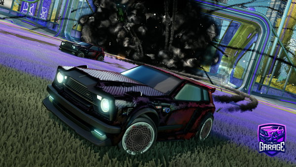 A Rocket League car design from Rafo48