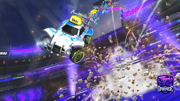 A Rocket League car design from ghigglypuff