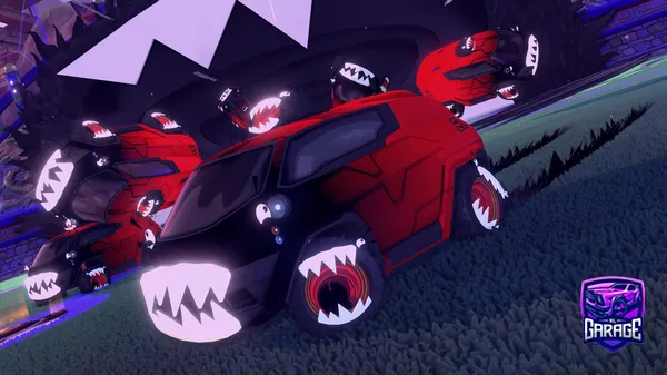 A Rocket League car design from d-day