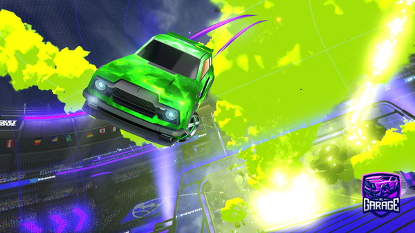 A Rocket League car design from SirChillo