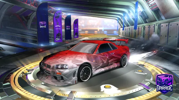 A Rocket League car design from Pizza07