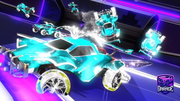 A Rocket League car design from IndigoLambo