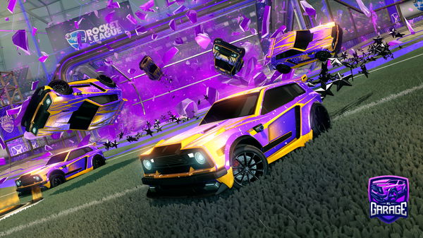 A Rocket League car design from GooseXL