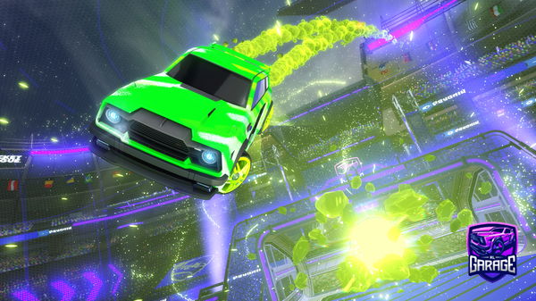 A Rocket League car design from Triangle_2022