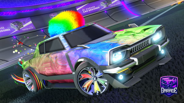 A Rocket League car design from Groovygecko6308