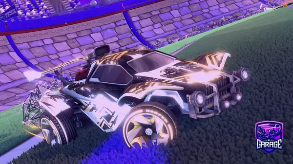 A Rocket League car design from XudiBTB2
