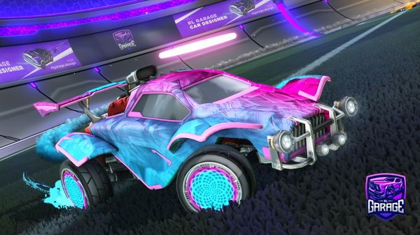 A Rocket League car design from Megalodon1745