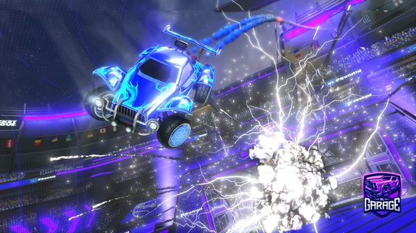 A Rocket League car design from speedyluquetxx