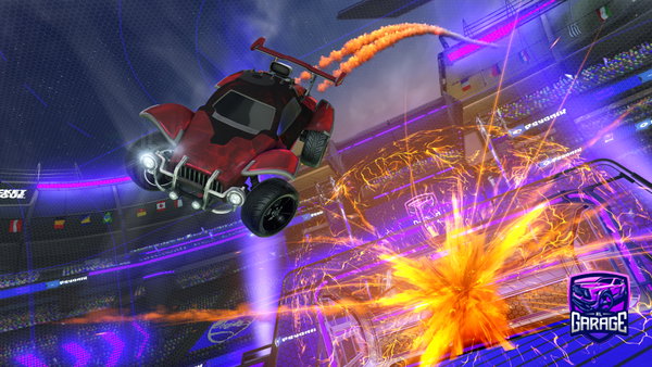 A Rocket League car design from TIT4N1704