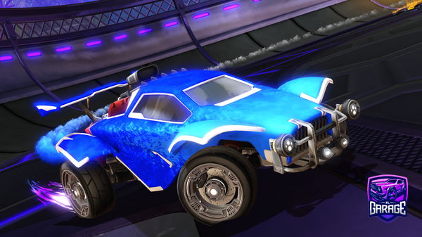 A Rocket League car design from X7-Ha7za