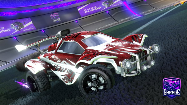 A Rocket League car design from CEC_Hiser
