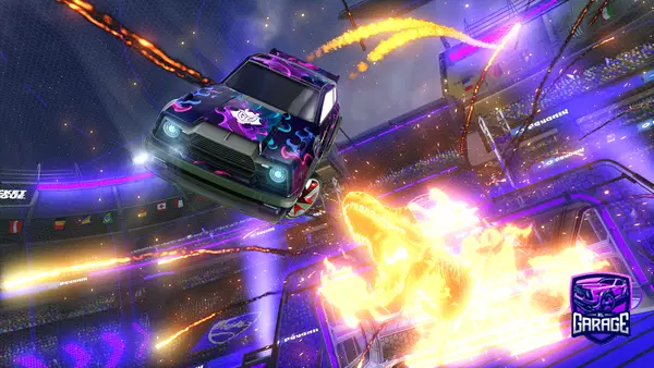 A Rocket League car design from Carbonator