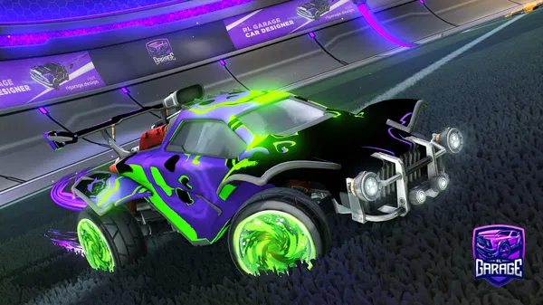 A Rocket League car design from Trilliminium