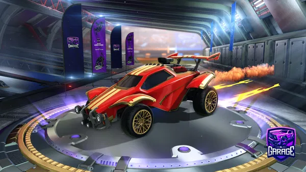 A Rocket League car design from Resaln168