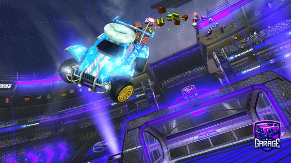 A Rocket League car design from Hendog50