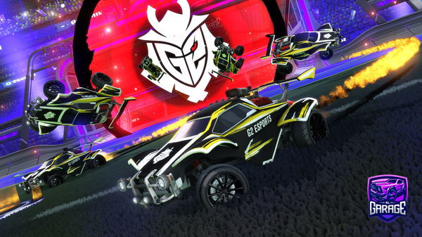 A Rocket League car design from whitewarrior11