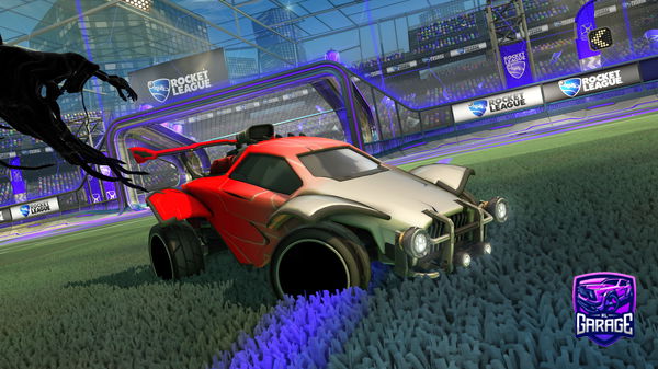 A Rocket League car design from MythicWolf7633
