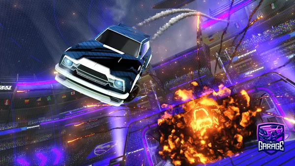 A Rocket League car design from MortMafi
