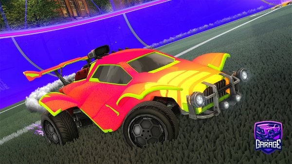 A Rocket League car design from Jacooltopros