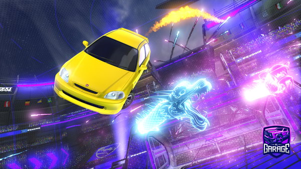 A Rocket League car design from Valenponline