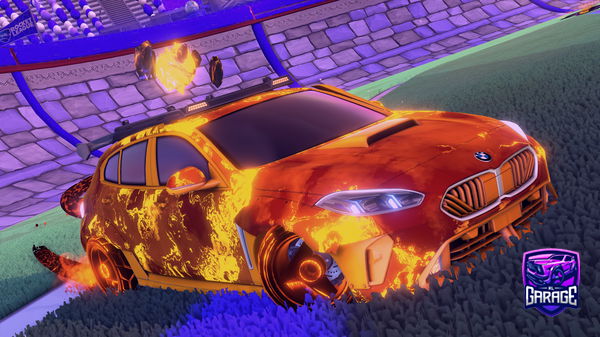 A Rocket League car design from irosario78