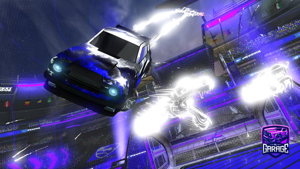 A Rocket League car design from CappyWasTaken