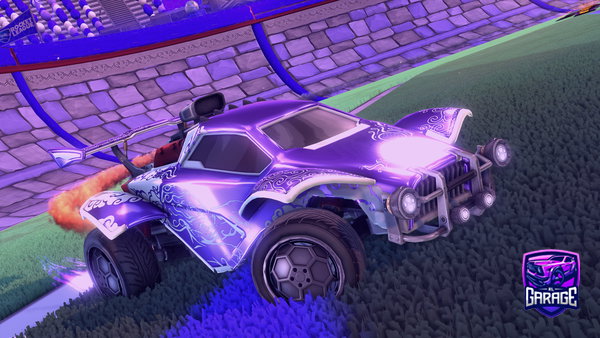 A Rocket League car design from oneidontwant