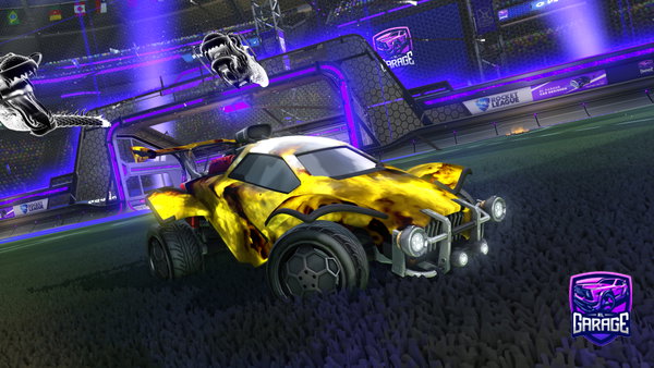 A Rocket League car design from yuganyogurt