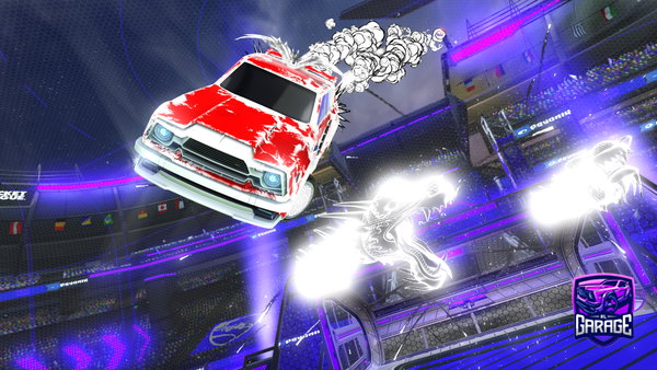 A Rocket League car design from IMP_STOLAS