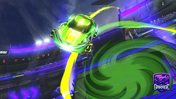 A Rocket League car design from VzW-V1KT0R