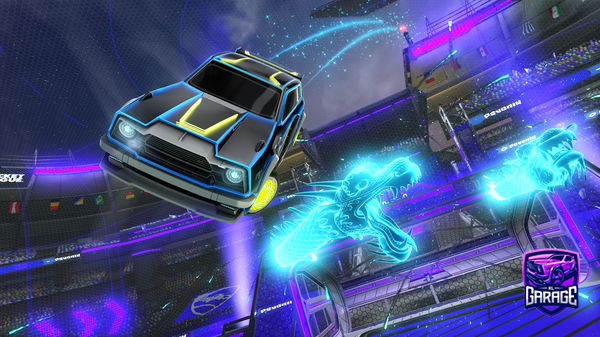 A Rocket League car design from Lazy-Sloth