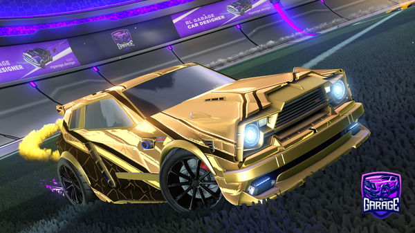 A Rocket League car design from matias3435