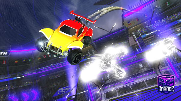 A Rocket League car design from Flo6552