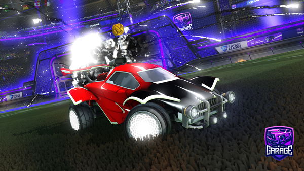 A Rocket League car design from SantanJM