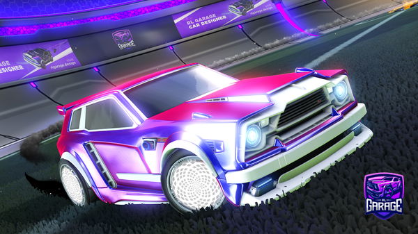 A Rocket League car design from Foxgamingv2