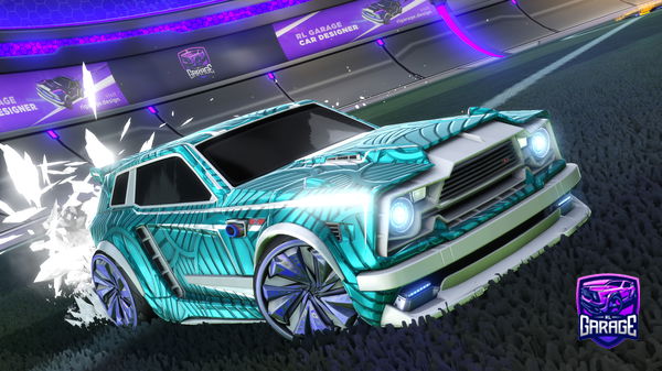 A Rocket League car design from Tensory
