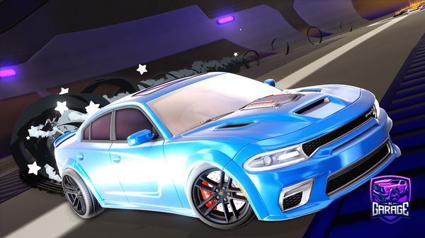 A Rocket League car design from Ripperatschool